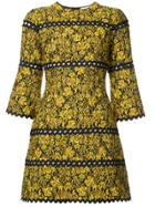 Sachin & Babi Sidhu Floral-print Dress - Yellow & Orange