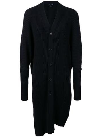 Ann Demeulemeester Icon V-neck Cardigan, Men's, Size: Medium, Black, Cotton/cashmere