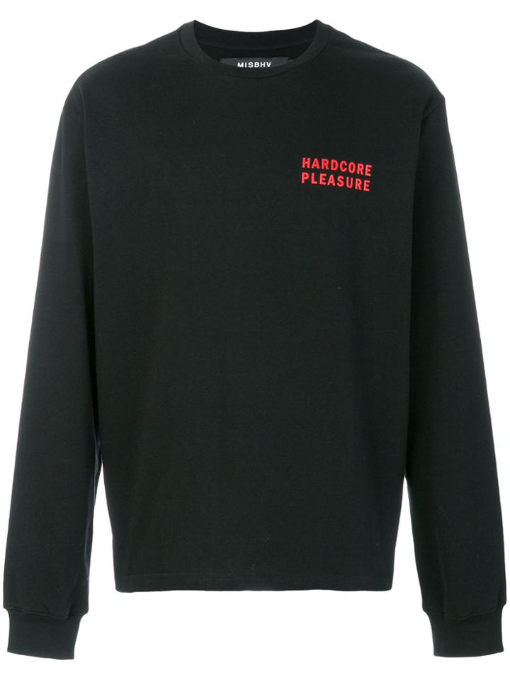 Misbhv Hardcore Pleasure Sweatshirt - Black