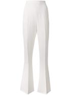 Pinko Tailored Flare Trousers - White