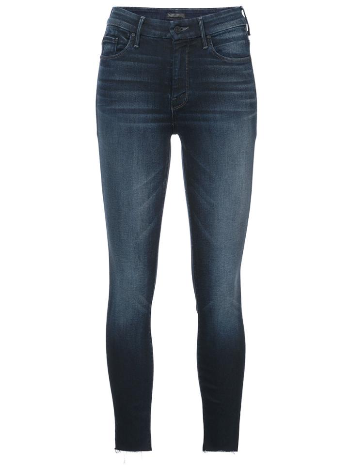 Mother High-waisted Jeans - Blue