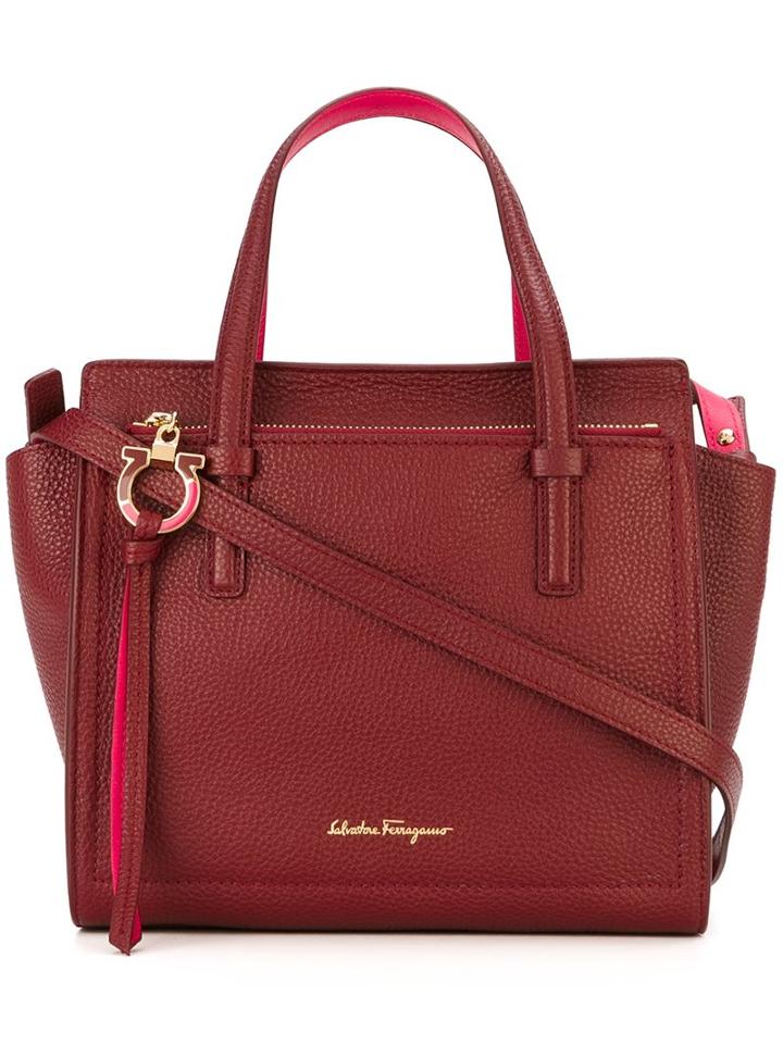 Salvatore Ferragamo 'amy' Tote, Women's, Red