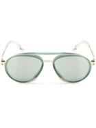 Mykita - Aviator Sunglasses - Unisex - Titanium - One Size, Grey, Titanium