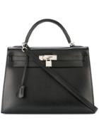 Hermès Vintage Kelly 32 Sellier 2way Hand Bag - Black