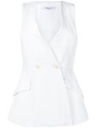 Givenchy Structured Waistcoat - White