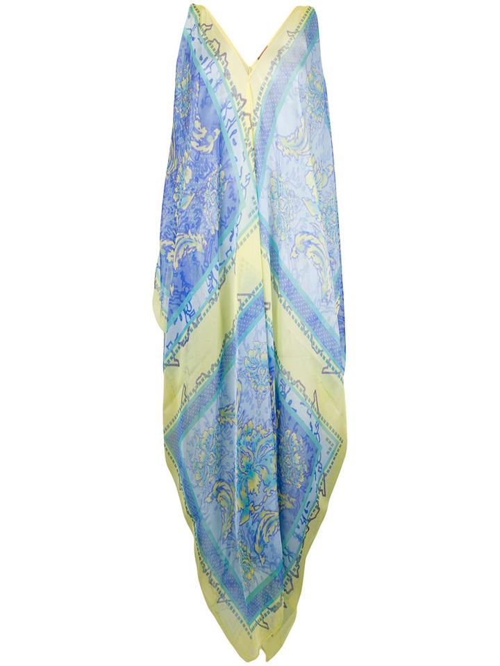 Ermanno Ermanno - Beach Kaftan - Women - Silk - One Size, Silk