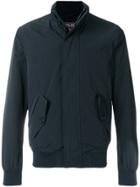 Woolrich Zipped Fitted Jacket - Blue