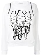Ice Cream Jumper - Women - Cotton/polyamide/polyester/viscose - 40, White, Cotton/polyamide/polyester/viscose, Stella Mccartney
