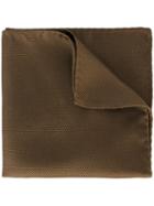 Dsquared2 - Classic Solid Pochette - Men - Silk - One Size, Brown, Silk