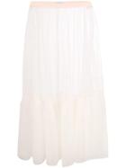 Osman Matilda Tulle Skirt - White