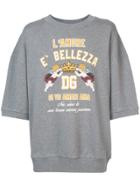 Dolce & Gabbana Shortsleeved Sweatshirt - Grey