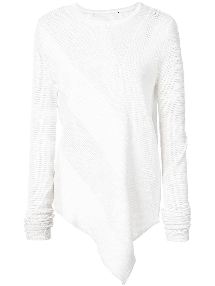 Proenza Schouler Long Sleeve Crewneck - White