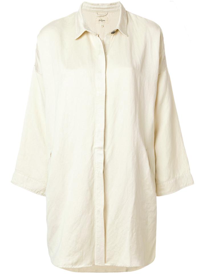 Bellerose Oversized Shirt Jacket - Nude & Neutrals