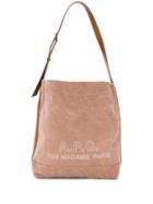 A.p.c. Logo Messenger Bag - Neutrals