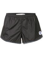 Robinson Les Bains Logo Patch Swim Shorts - Black