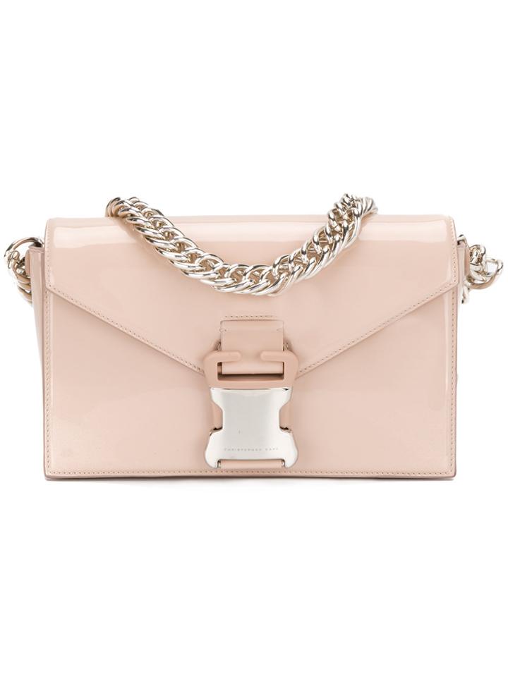 Christopher Kane Devine Shoulder Bag - Pink & Purple