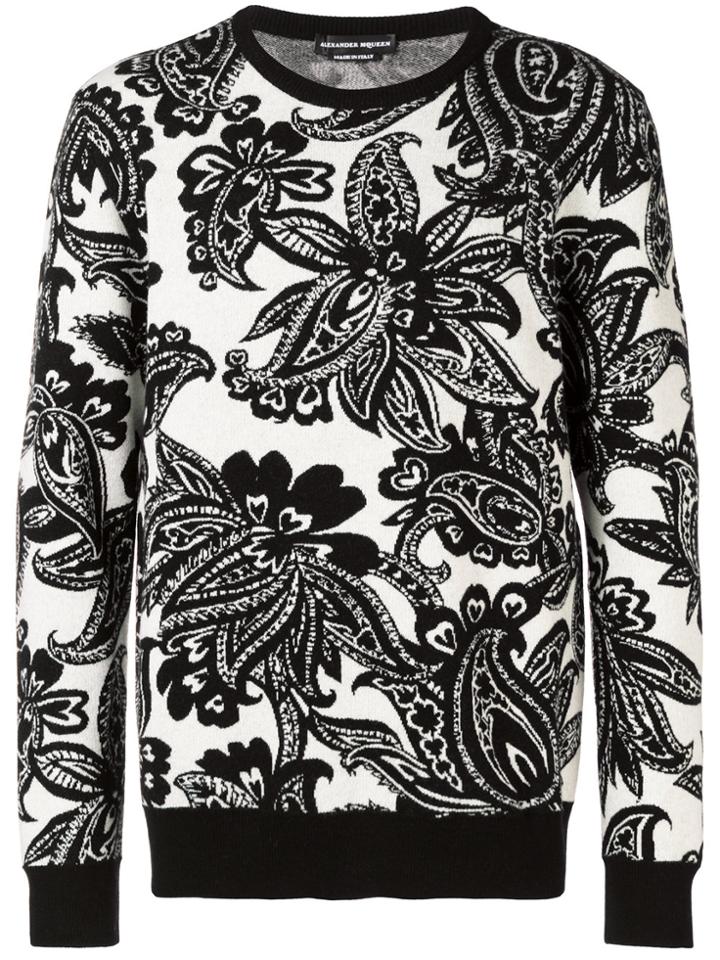 Alexander Mcqueen Knit Sweater - Black