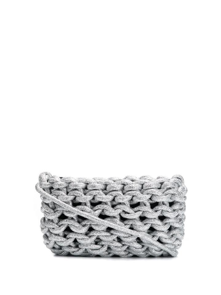Alienina Braided Bag - Silver
