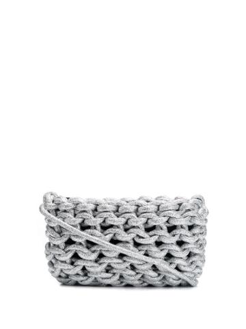 Alienina Braided Bag - Silver