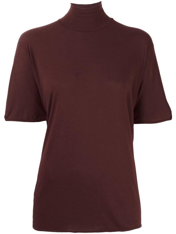 Avelon 'jourado' Top, Women's, Size: 38, Pink/purple, Cotton/spandex/elastane/modal