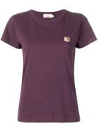 Maison Kitsuné Fox Patch T-shirt - Purple
