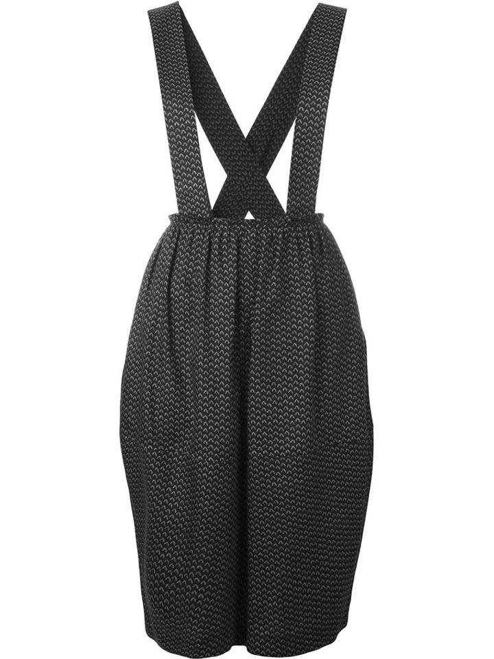 Comme Des Garçons Comme Des Garçons Patterned Ballon Dungarees, Women's, Size: Xs, Grey, Rexcell
