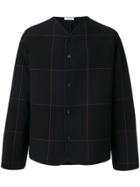 Jil Sander Check Jacket - Black