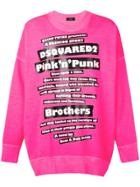 Dsquared2 Pink N Punk Sweatshirt