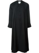 Forte Forte Wide Sleeve Mandarin Neck Shirt Dress