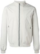 Herno - Zipped Bomber Jacket - Men - Polyester - 52, Nude/neutrals, Polyester