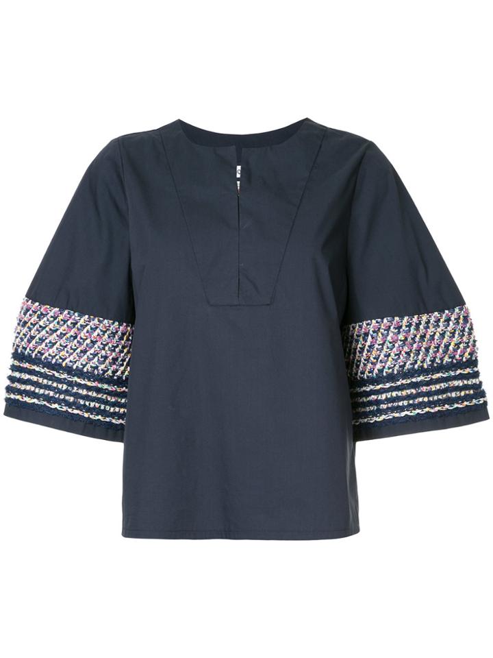 Coohem Summer Tweed T-shirt - Blue