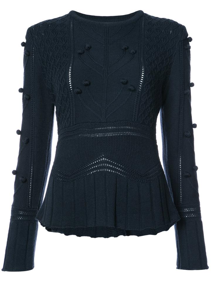 Altuzarra Textured Sweater - Blue