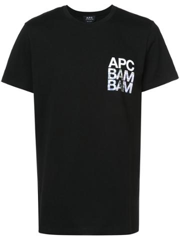 A.p.c. Bam Bam T-shirt - Black