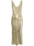 Rachel Zoe Lola Sequin Midi-dress - Metallic