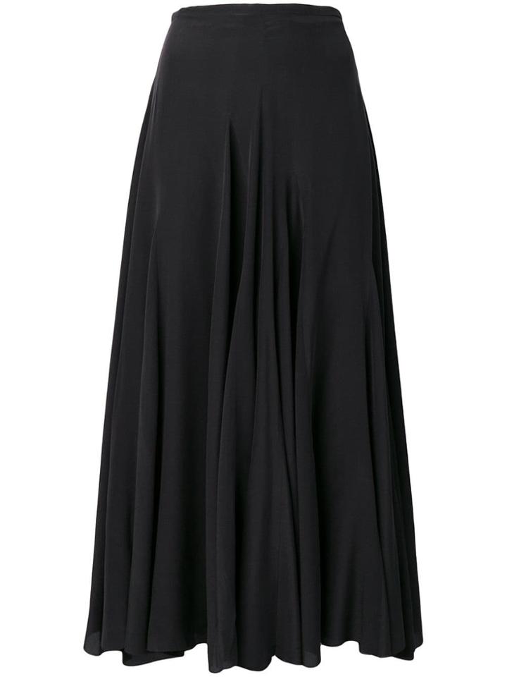 Haider Ackermann Sophora Godet Skirt - Black
