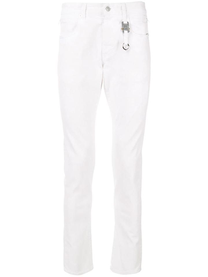 1017 Alyx 9sm Classic Denim Trousers - White