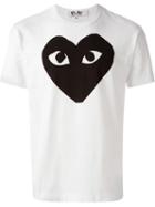 Comme Des Garons Play Heart Logo T-shirt