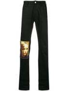 Raf Simons Patch Tailored Trousers - Black