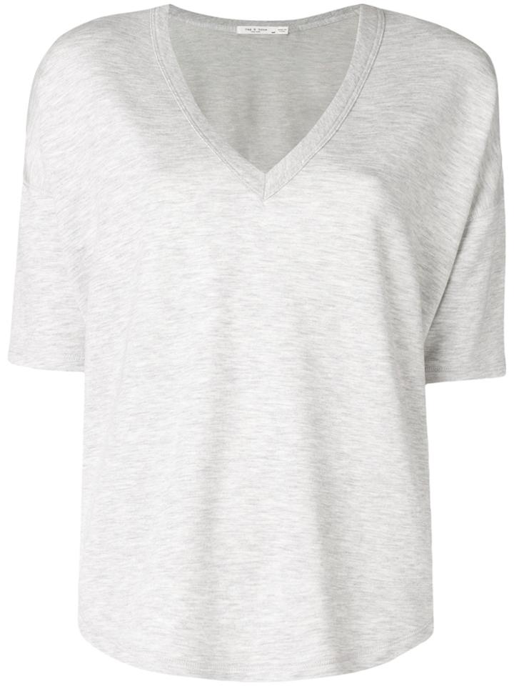 Rag & Bone V-neck T-shirt - Grey