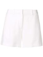 Ermanno Scervino High Waisted Shorts - White