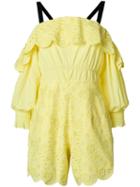 Three Floor Citron Playsuit - Yellow