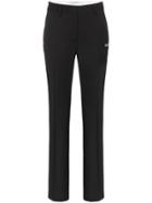 Off-white High-waisted Tailored Trousers - Black