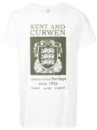 Kent & Curwen Lion Crest Print T-shirt - White