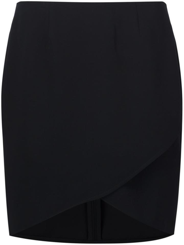 Won Hundred Wrap Style Mini Skirt