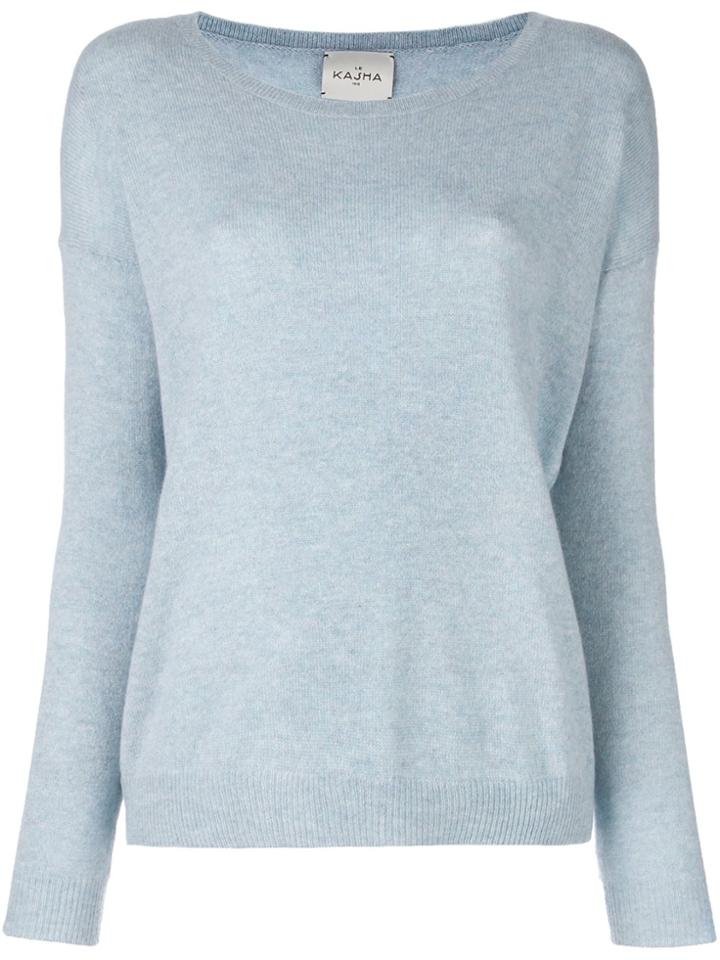 Le Kasha Cashmere Capri Jumper - Blue