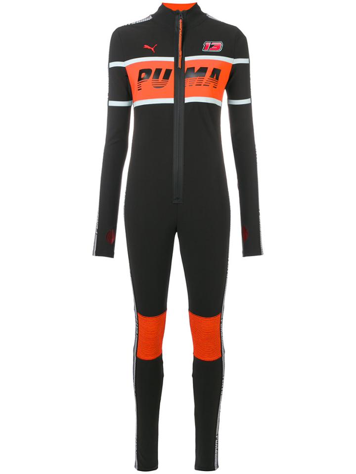 Fenty X Puma Colour Panel Fitted Racing Suit - Black
