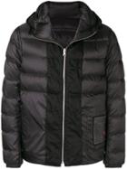 Ten-c Padded Hooded Jacket - Black