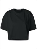 Acne Studios Cylea Cropped T-shirt - Black