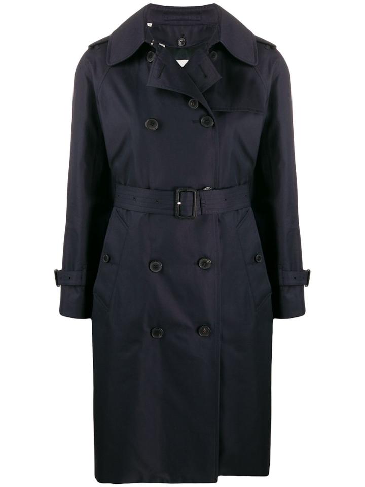 Mackintosh Muirkirk Lm-1011fd Trench Coat - Blue