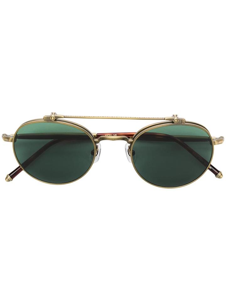 Matsuda Round Framed Sunglasses - Green